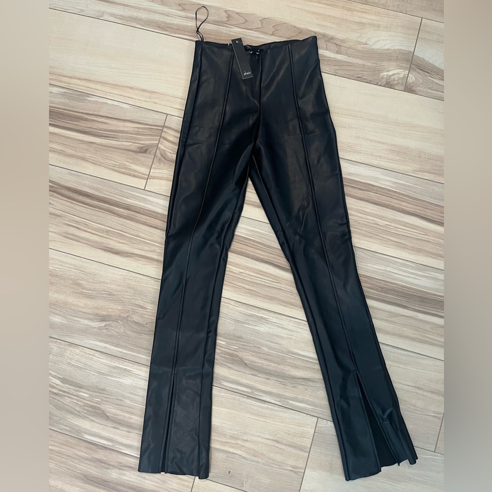 Pleather pants